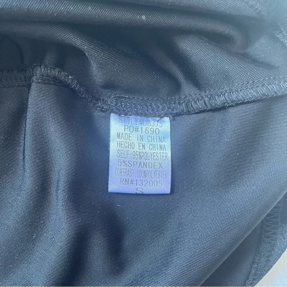 Entro Black Lace and Velvet Dress S - Picture 9 of 9